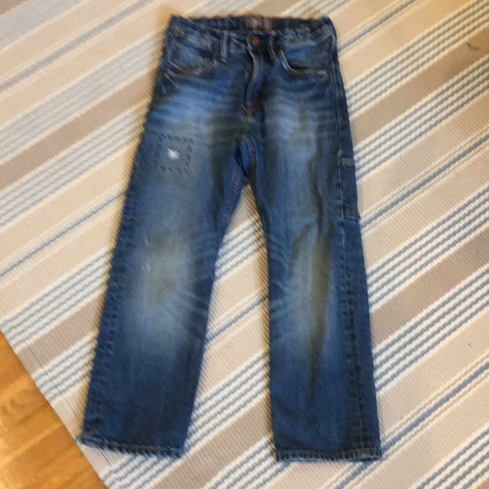 Boys LOGG distressed/detailed jeans size 7-8 US